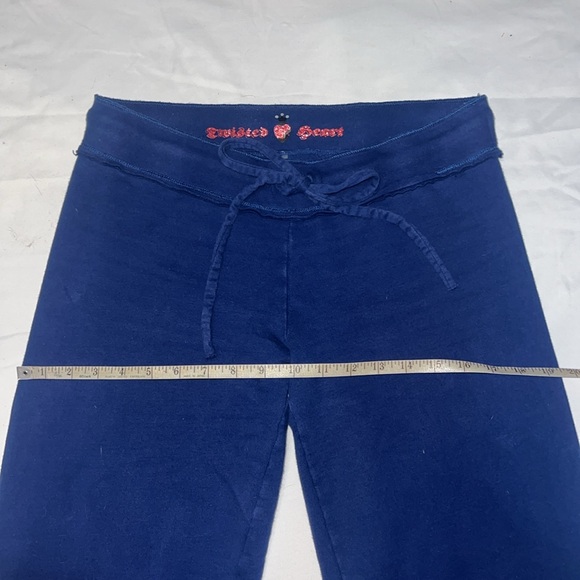 Twisted Heart Blue Tracksuit Sweat Pants, size small, 100% cotton - Picture 4 of 8